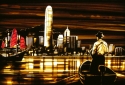 Hong Kong Arrival - Tape Art by Max Zorn
