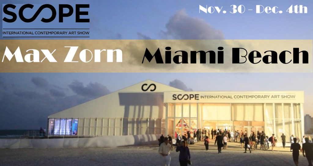 Scope Miami Beach 2022 Tape Art by Max Zorn a street artist from